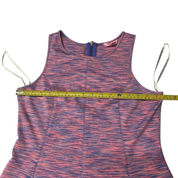 Lilly Pulitzer Size M Runaround‎ Stretch Fit Flare Dress Flamingo Pink Space Dye - Picture 9 of 11